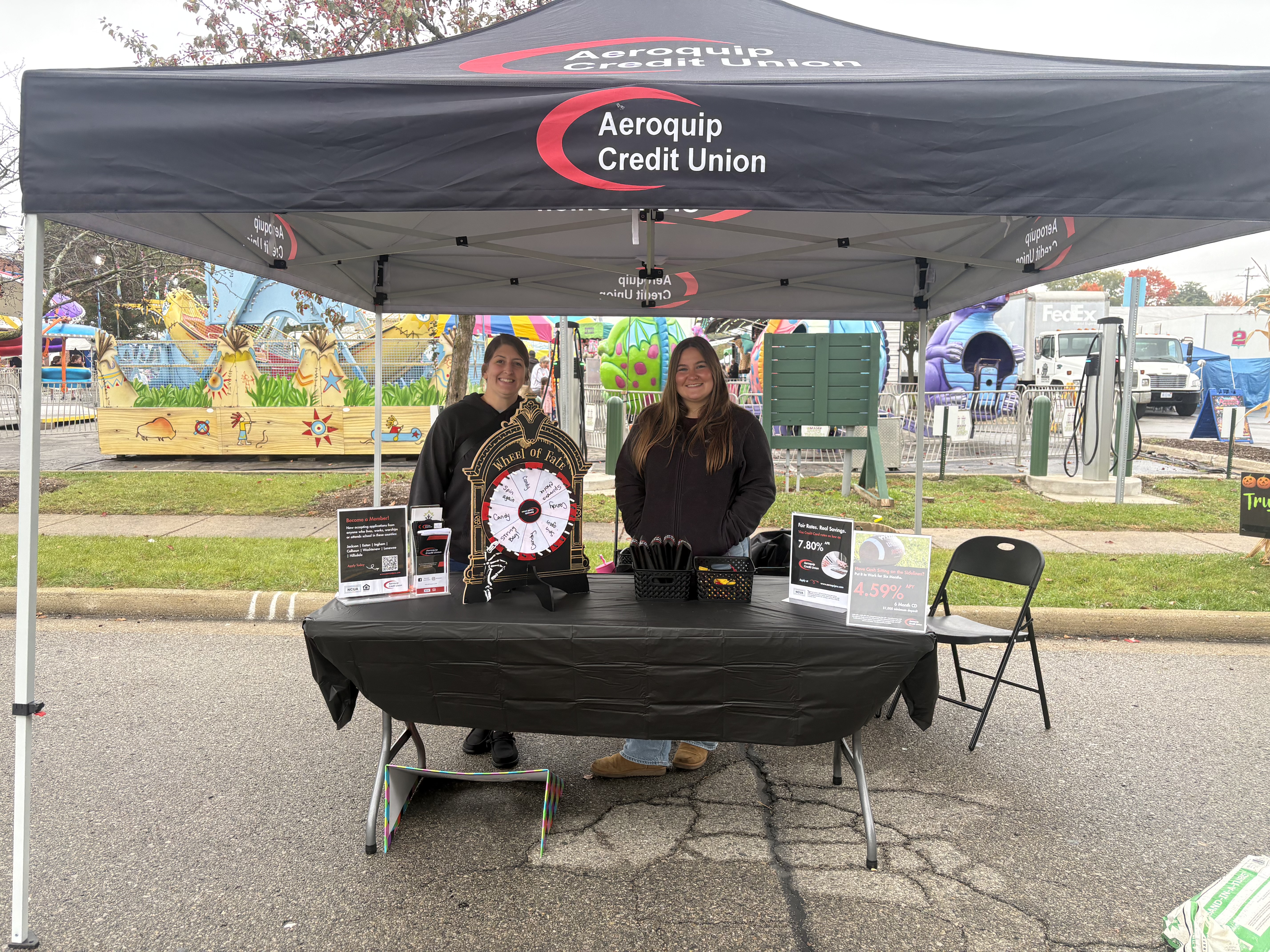Aeroquip CU in Lenawee County for the annual Appleumpkin festival