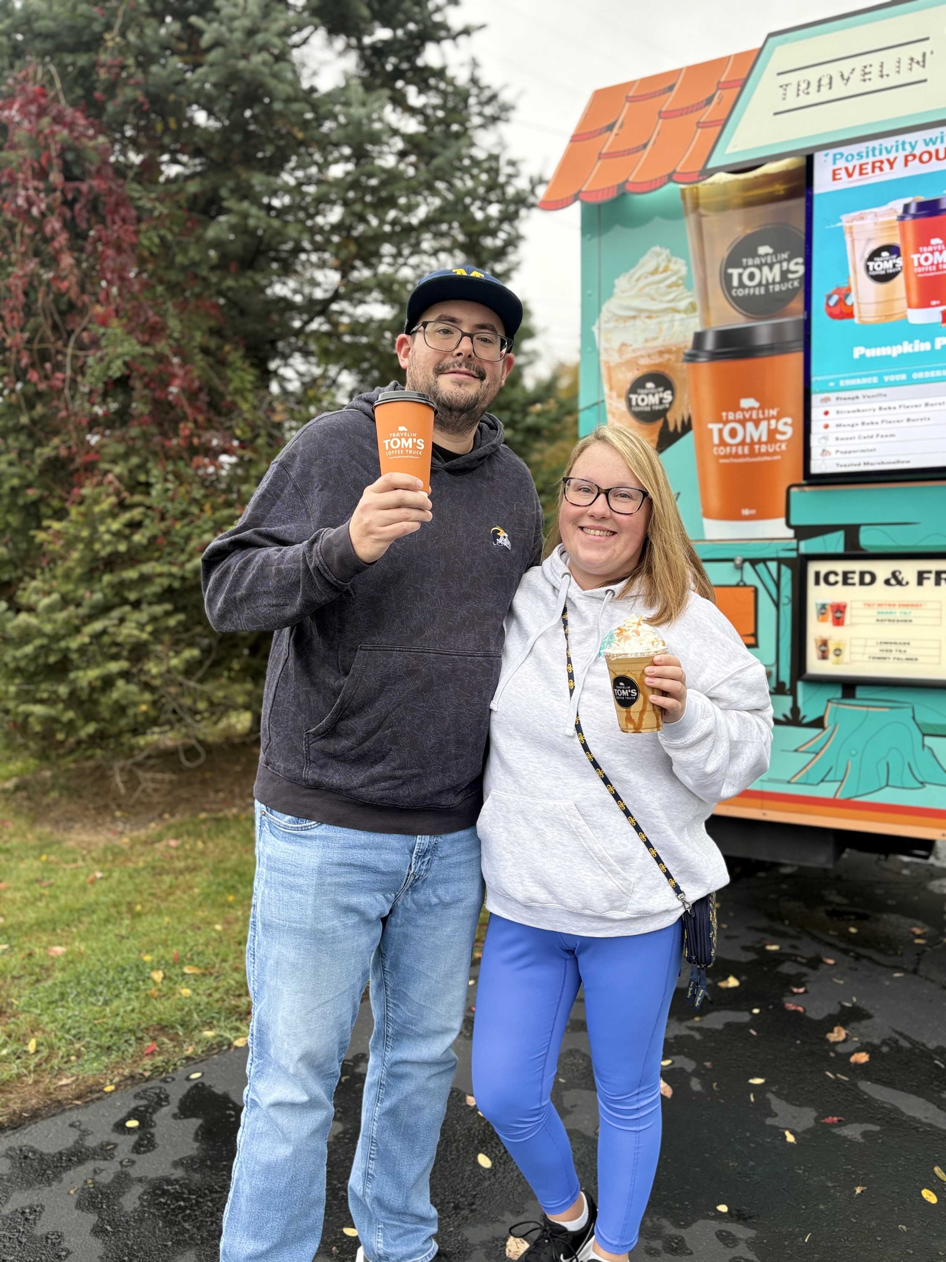 Travelin' Tom's Coffee helped us celebrate our members for International Credit Union Day