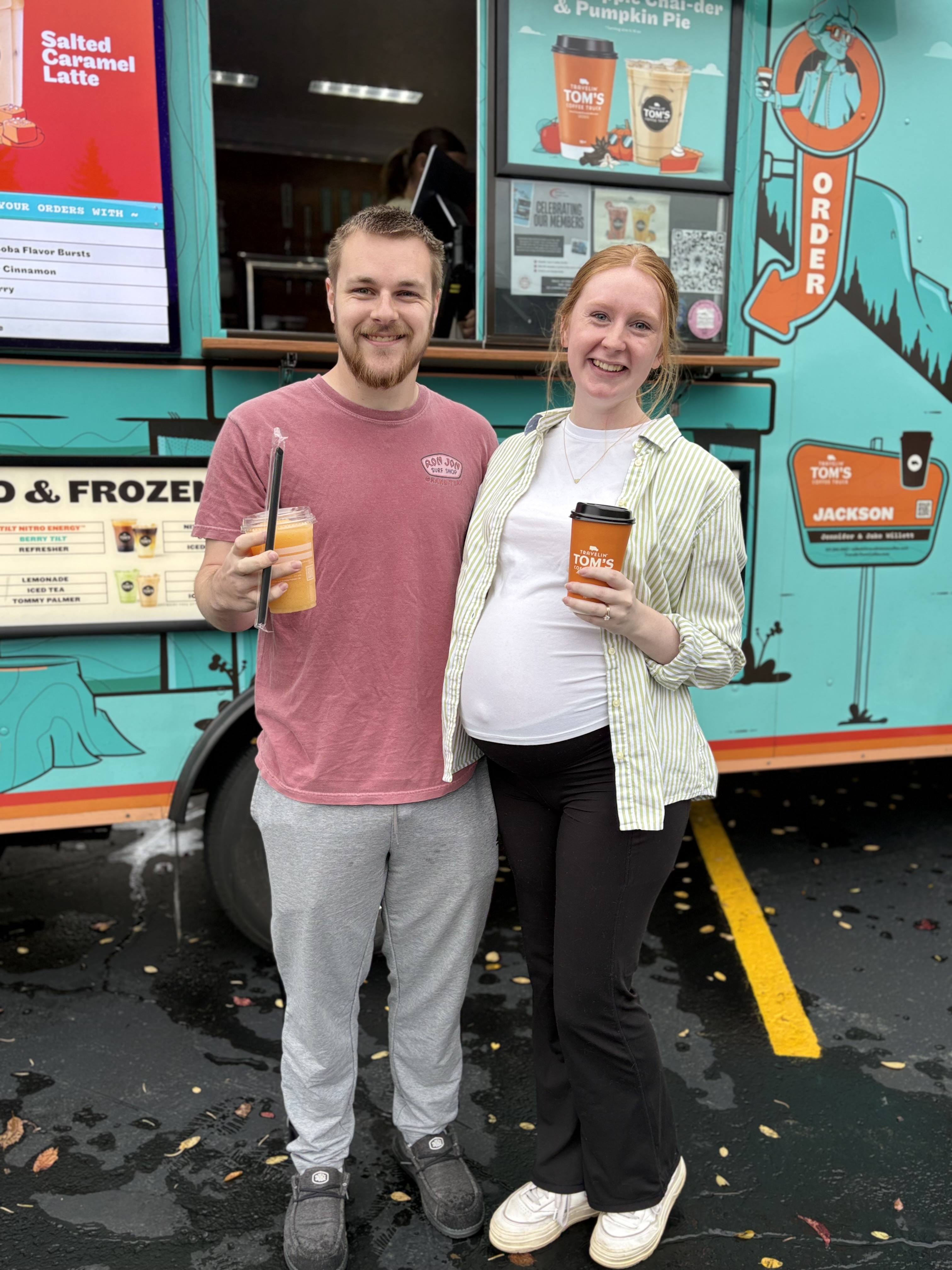 Travelin' Tom's Coffee helped us celebrate our members for International Credit Union Day