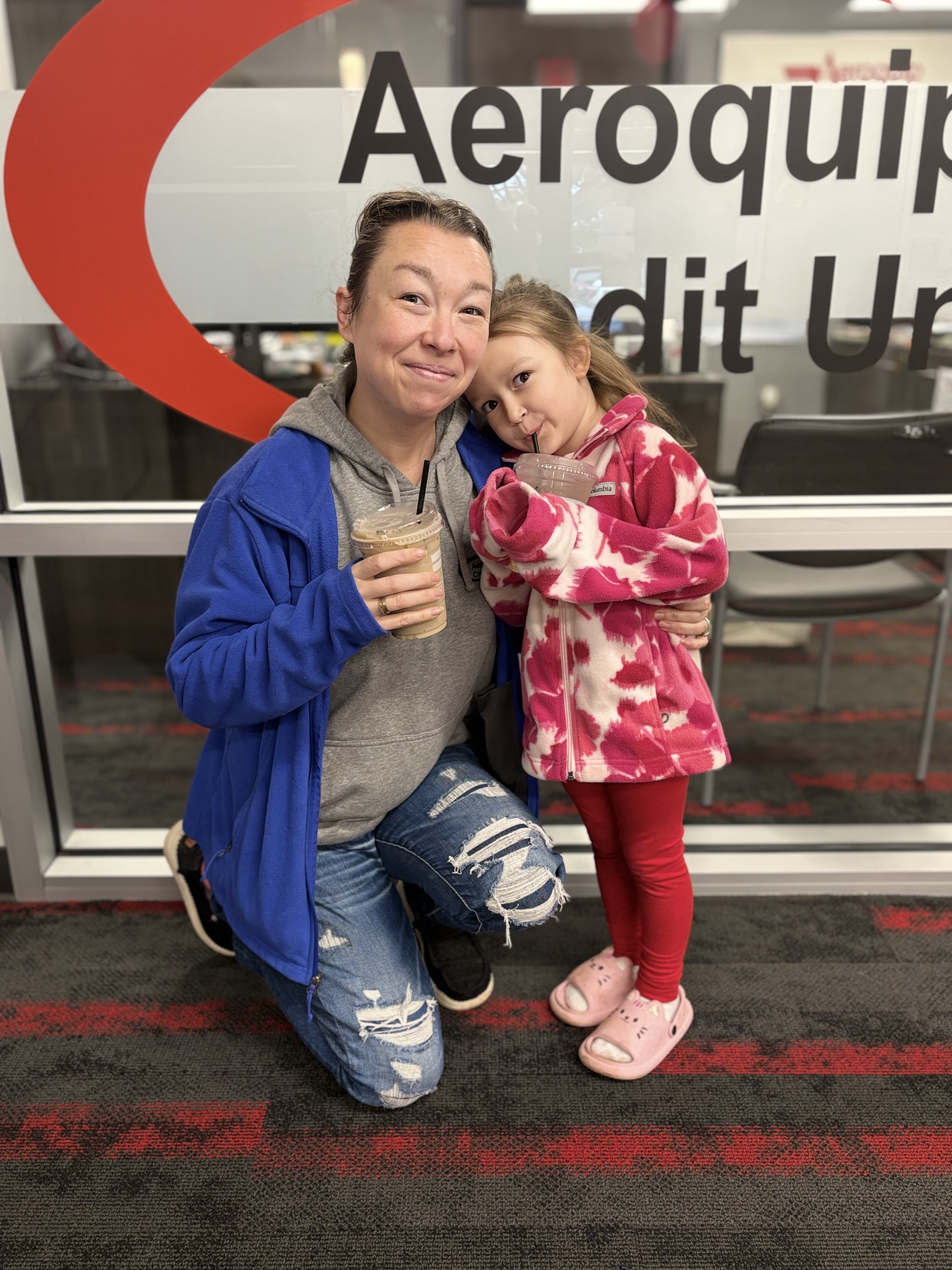 Travelin' Tom's Coffee helped us celebrate our members for International Credit Union Day